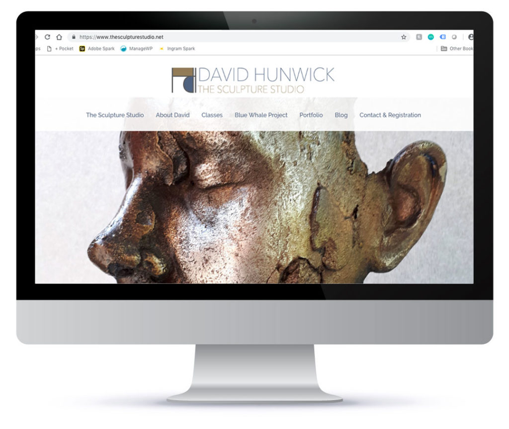 Portfolio and information website for  this amazing sculptor and instructor.